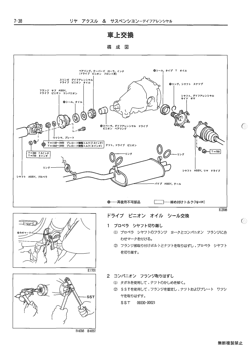Rear axle & suspenion
