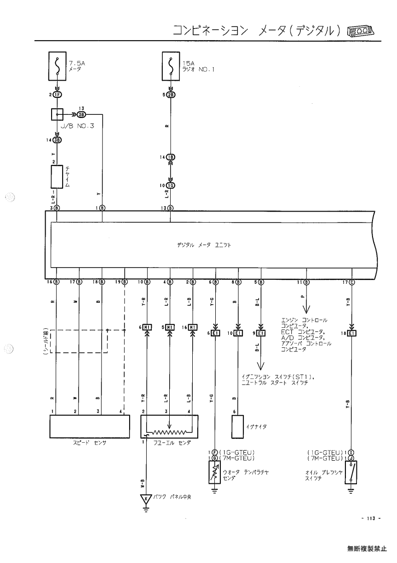 Combination meter